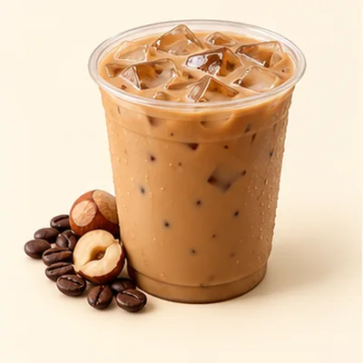 Ilustrasi Coffee Hazelnut